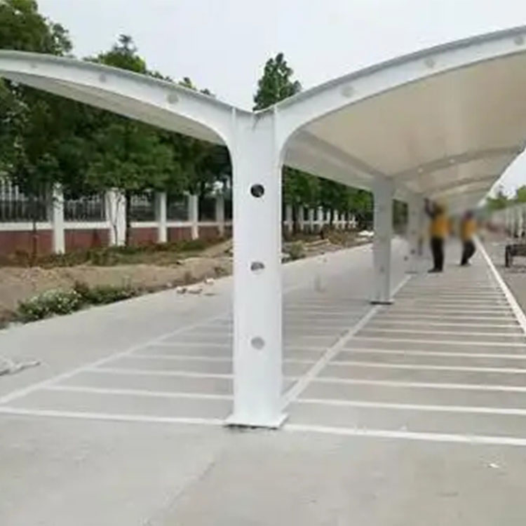 岗巴县膜结构电动车棚