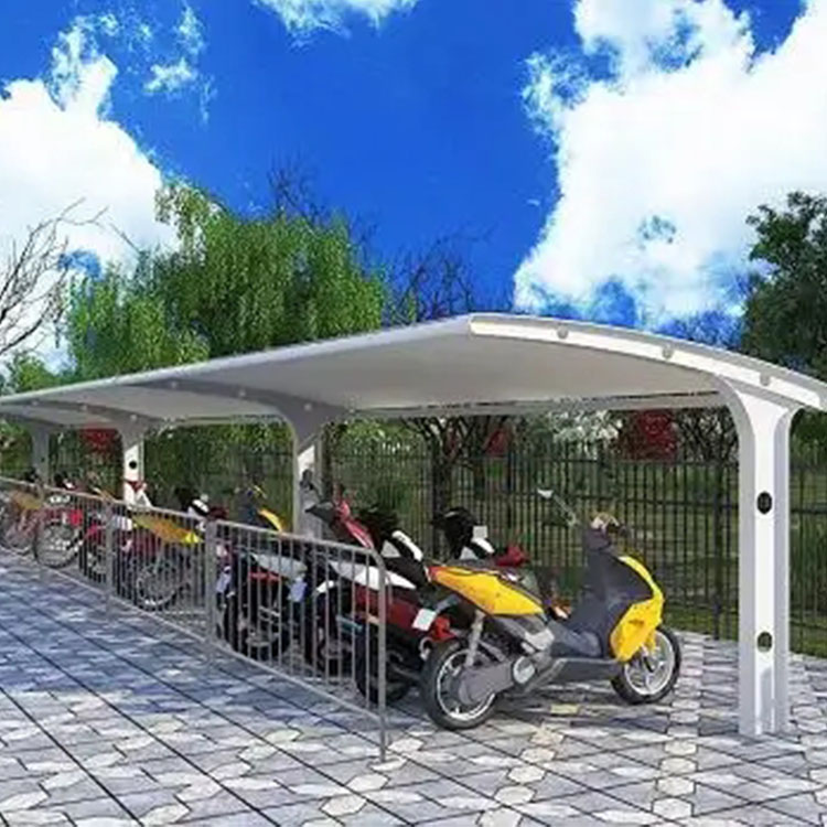 岗巴县膜结构电动车棚